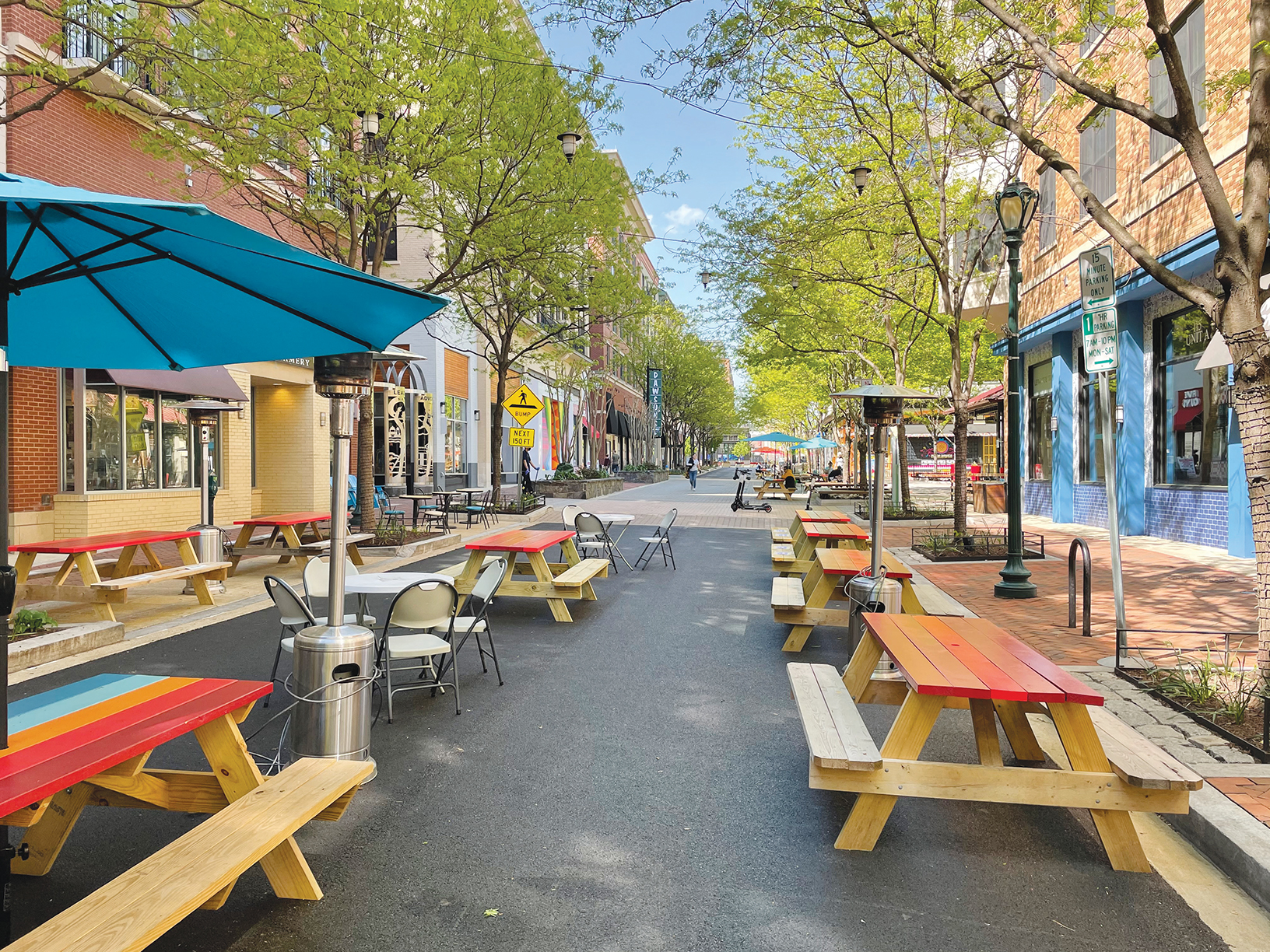 Gibbs Street at Rockville Town Center.