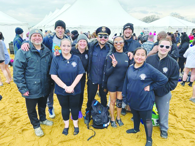 Rockville Police at Polar Bear Plunge