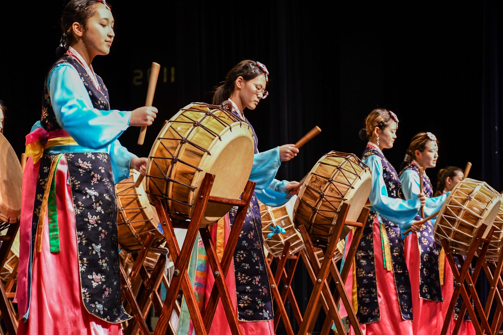 Lunar New Year performers