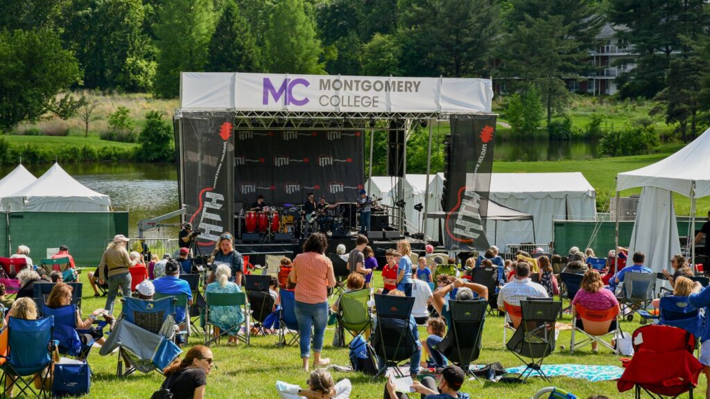 Attendees of Hometown Holidays