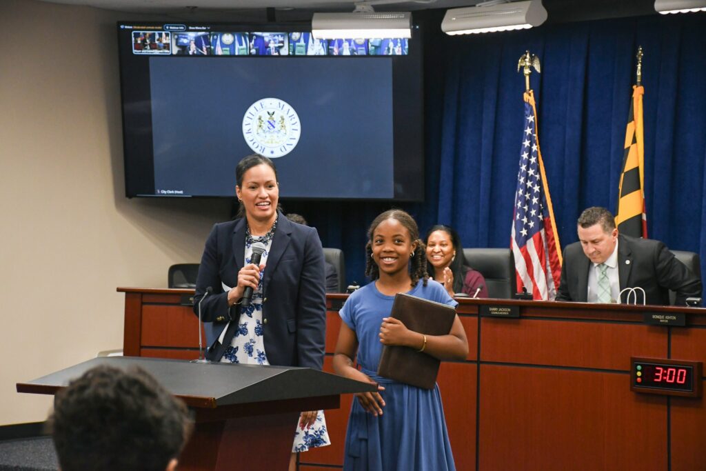 Callie Walker with Monique Ashton