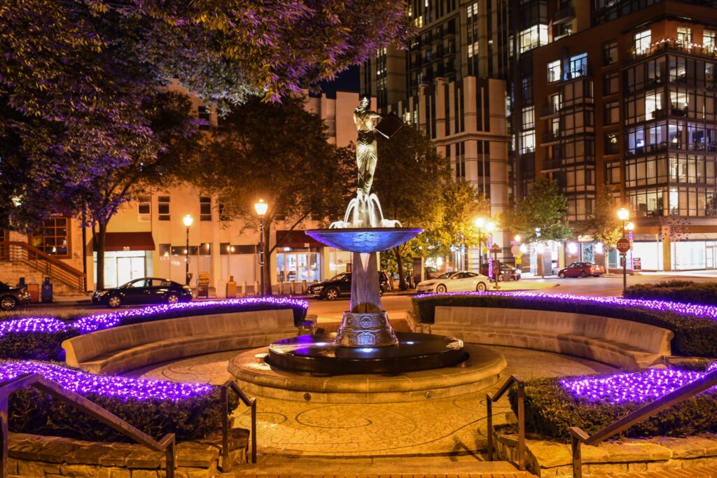 City of Rockville employees posing for a picture with Mayor and Councilmembers
