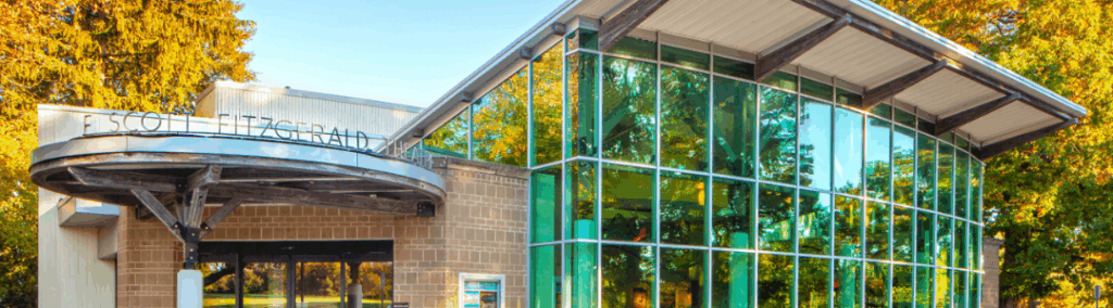 Exterior of F. Scott Fitzgerald Theatre