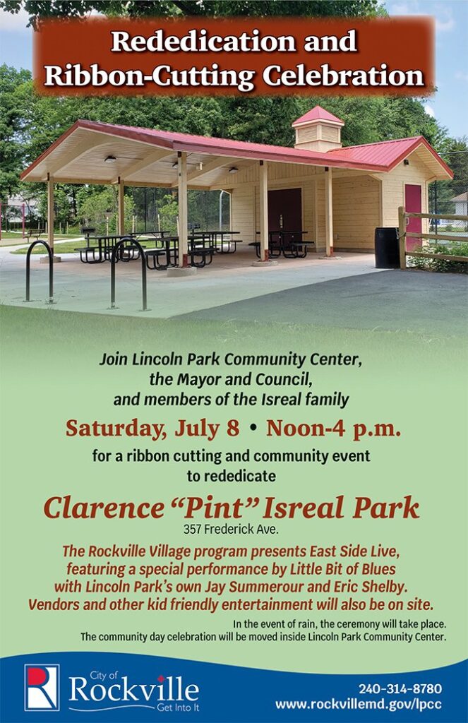 Isreal park re-dedication invite
