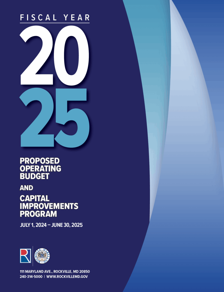 FY25 Proposed Budget Document Cover Page