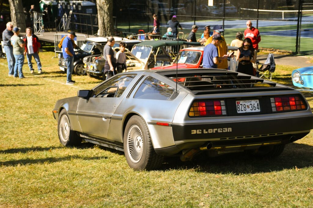 DeLorean at Rockville Antique and Classic Car Show
