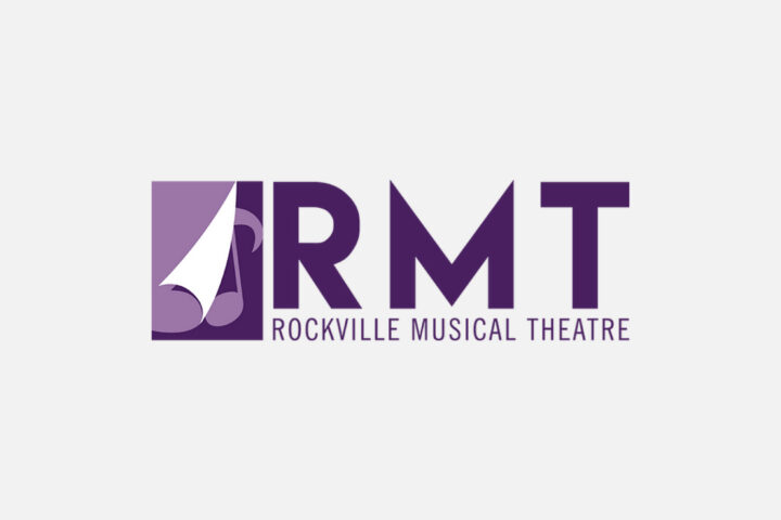 Logo for Rockville Musical Theatre with the acronym 