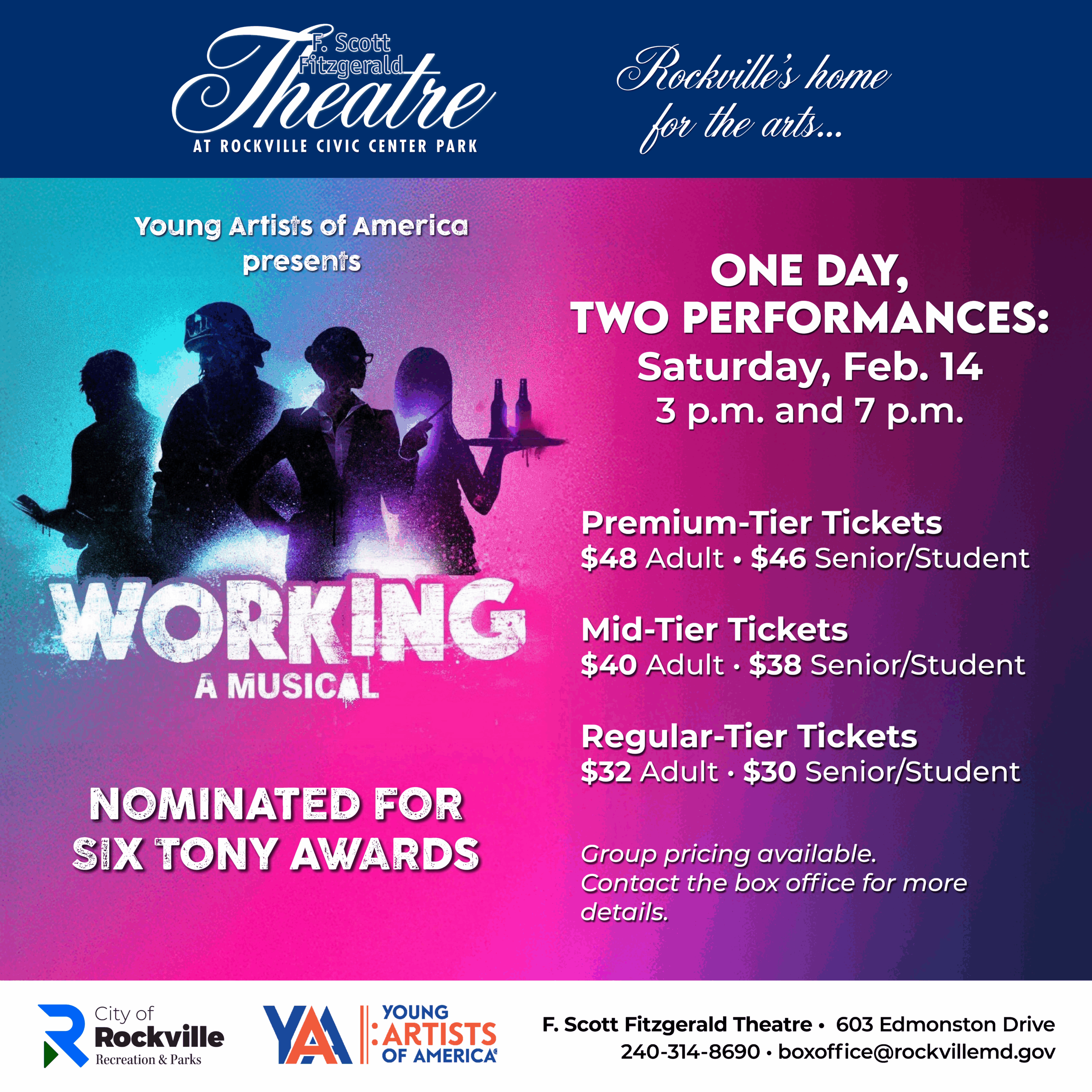 Promotional flyer for 