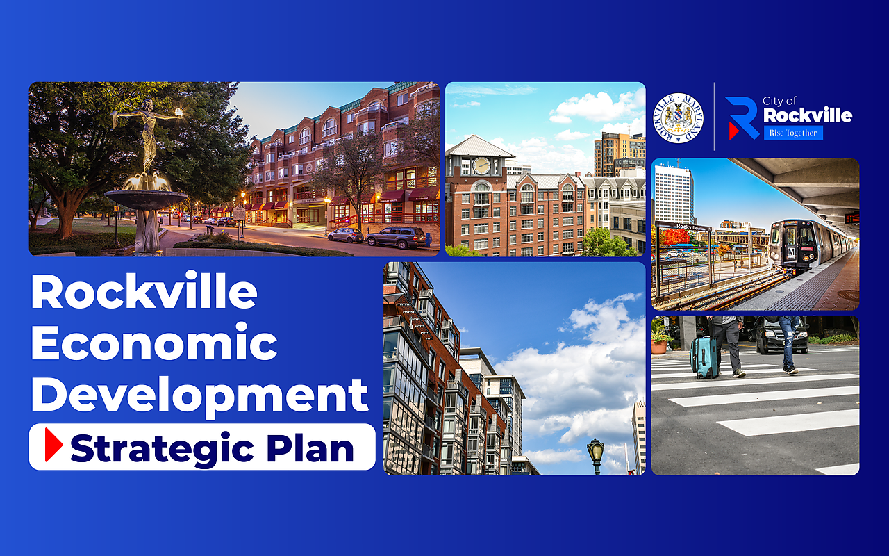 City Seeks Community Input on Rockville’s First-Ever Economic Development Strategy